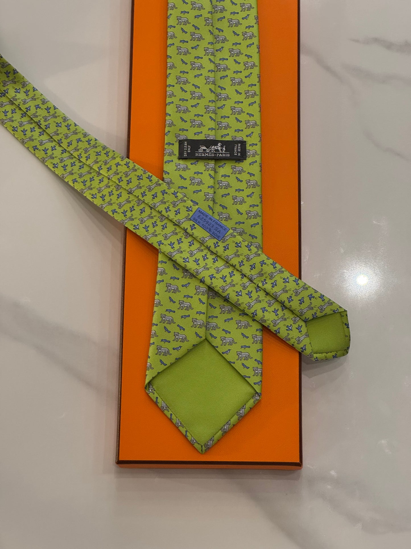 Cravatta vintage Hermès 625923SA