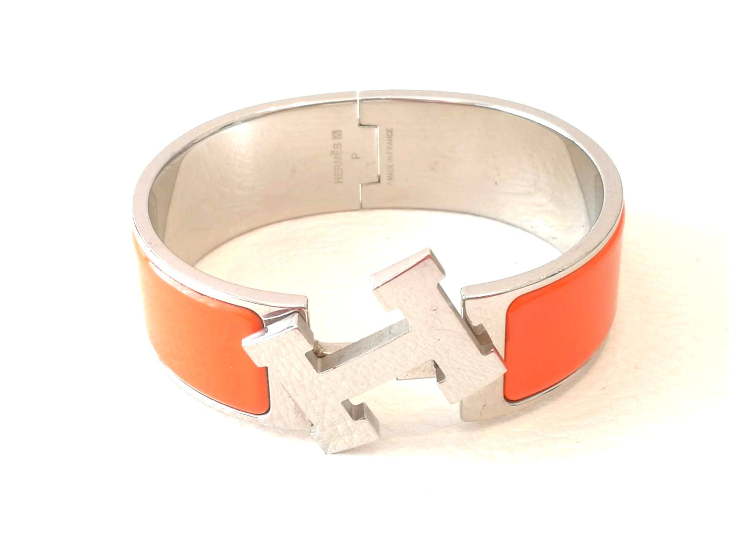 Hermes Clic Clac H preloved bracelet