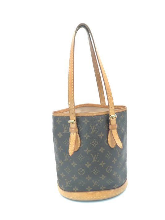 Louis Vuitton bucket monogram