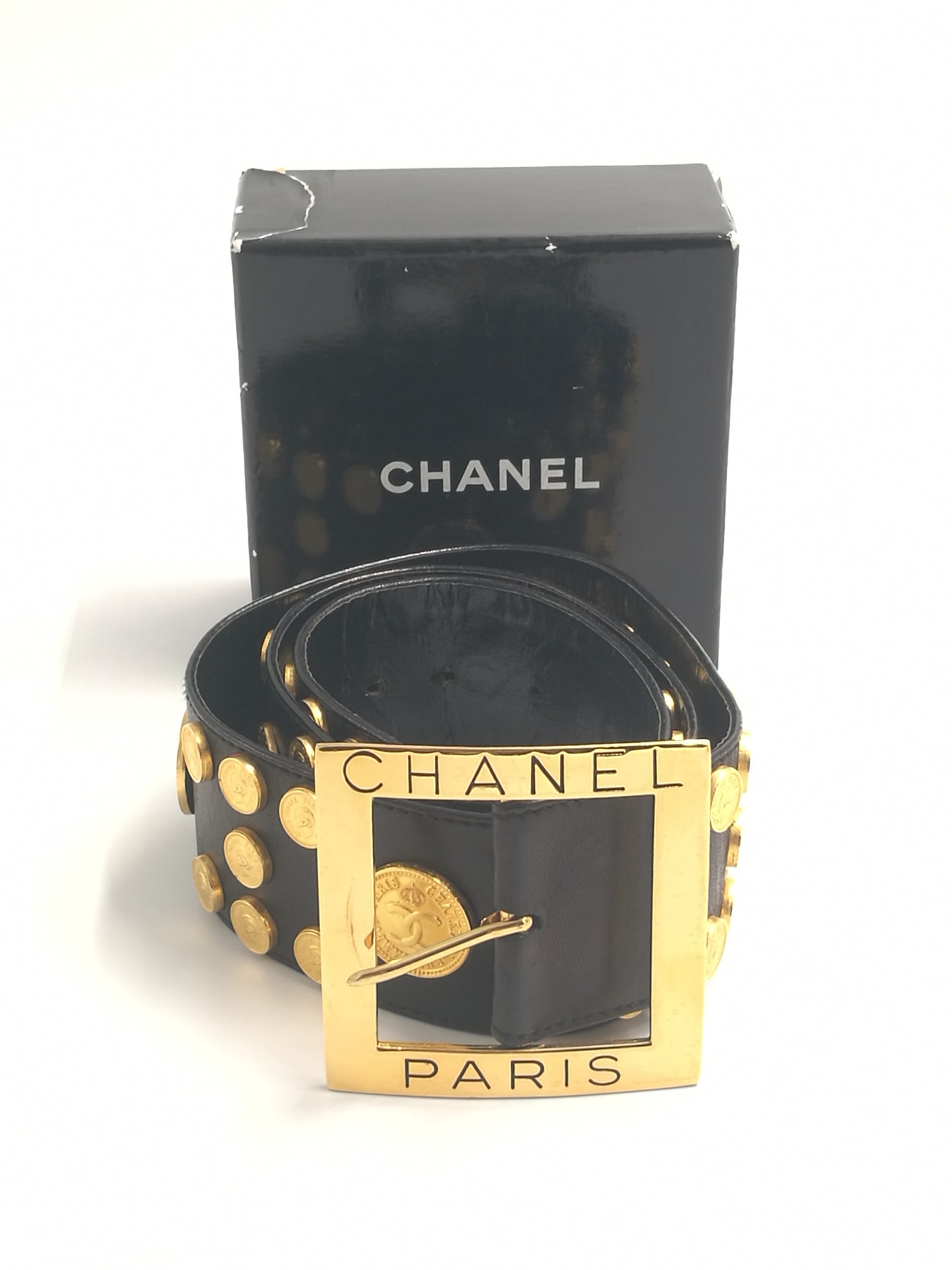 Chanel belt in pelle