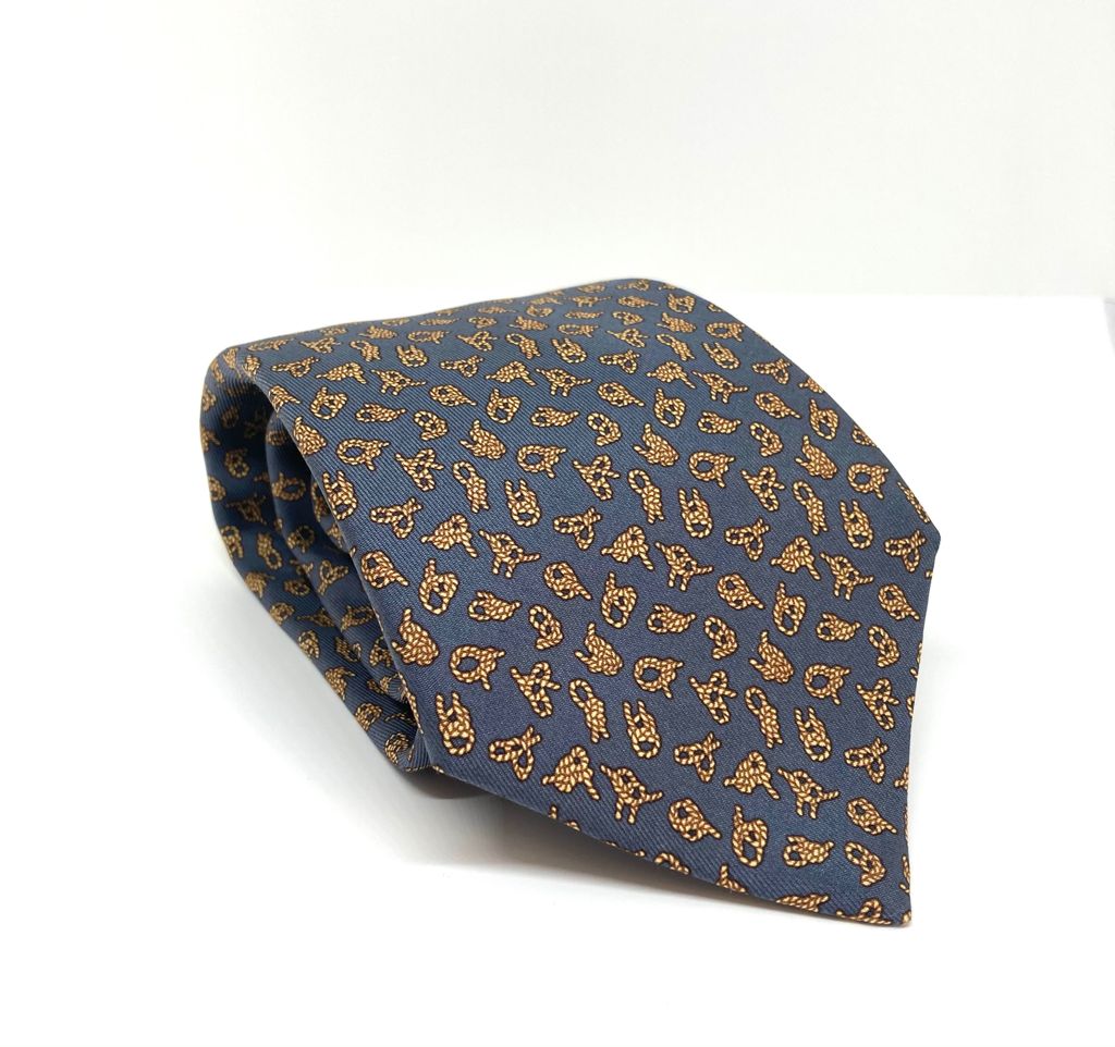 Cravatta Hermès con nodi c.5561MA
