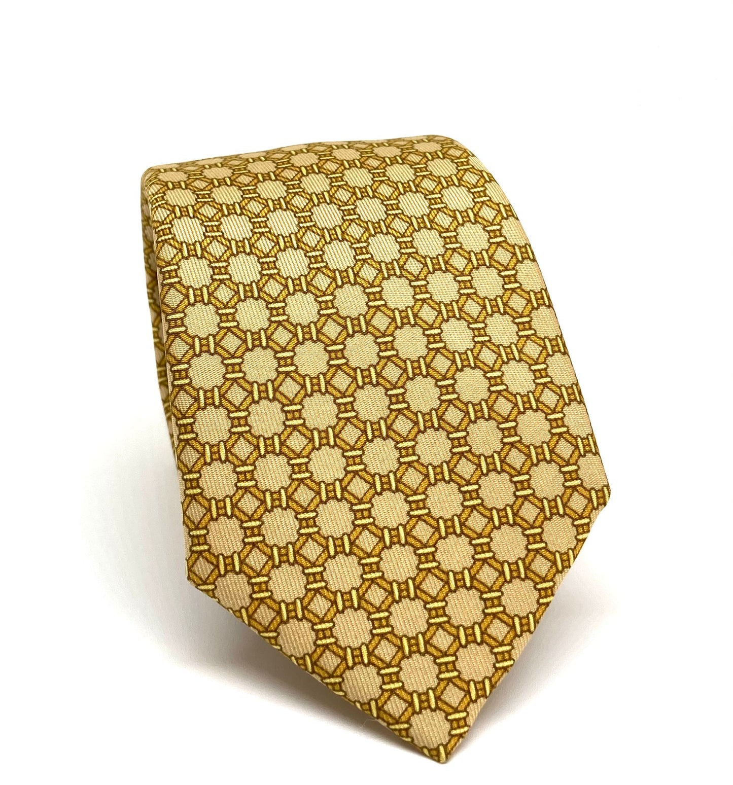 Cravatta Hermès con cerchi legati c.903HA