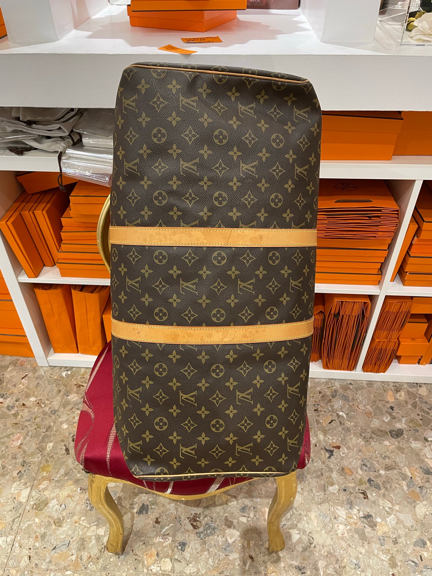 Louis Vuitton Keepall 55 duffle bag