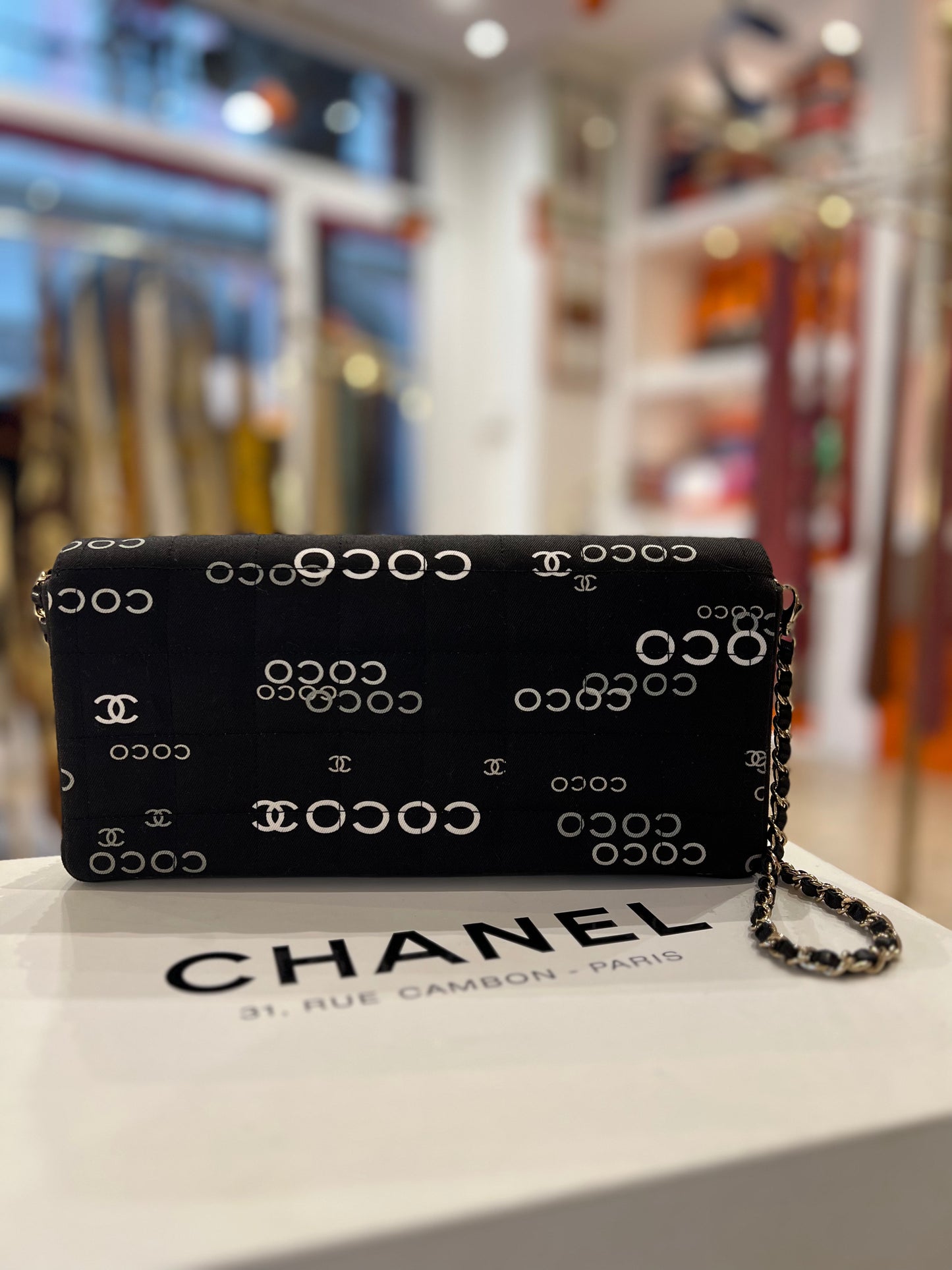 Chanel East West Coco bag